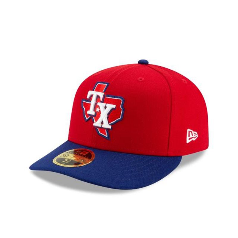 MLB Texas Rangers Authentic Collection Alt 3 59Fifty Fitted (WSB7531) - Red New Era Caps